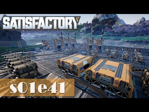 Satisfactory s01e41 - Kleiner Rundgang und weg ist der Strom [Let's Play Gameplay German Deutsch]