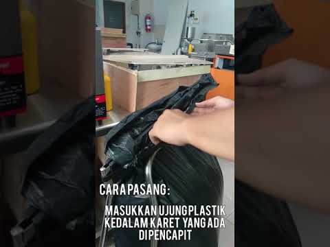 Rubbish Bag Stand Trolley Kantong Sampah Mutu RBR-001 on Youtube