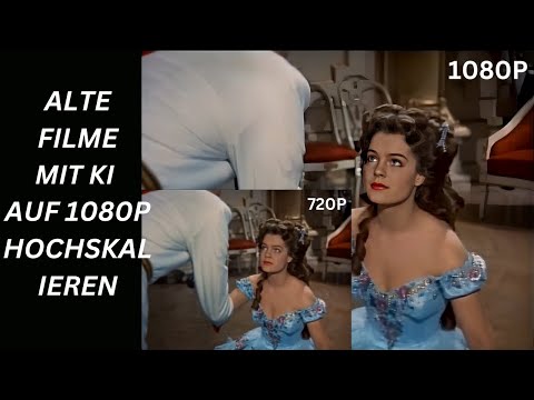 Alte Filme in HD umwandeln - Sissi (1955) Romy Schneider