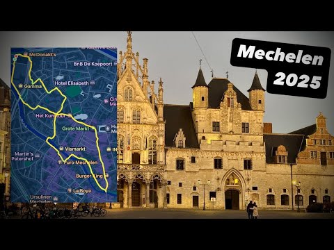 Belgium - Morning walk in Mechelen - 2025