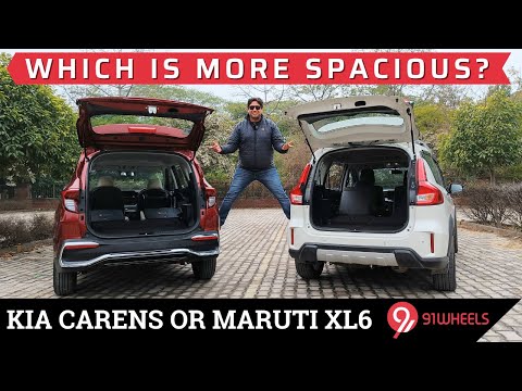 Kia Carens vs Maruti XL6 Interior Comparison || Which Has More Space, Comfort, Features