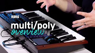 Video thumbnail for Korg multi/poly – Explore the features and capabilities by Korg UK