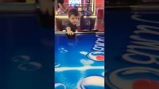 Diversão no jogo de disco!