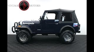 Video Thumbnail for 1980 Jeep CJ-7