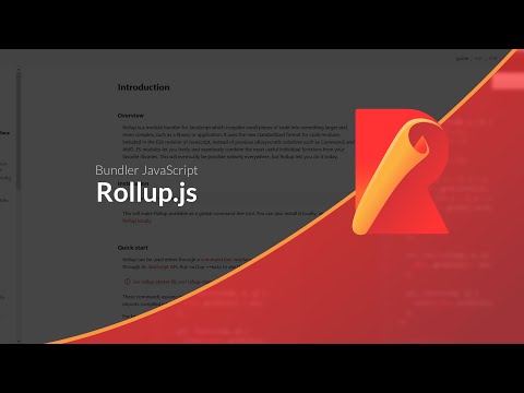 Tutoriel JavaScript/Rollup.js : Le bundler Rollup.js