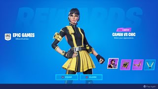 HOW TO UNLOCK NEW CAMEO VS CHIC YELLOW STYLE IN FORTNITE!