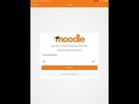 Moodle App installieren und benutzen