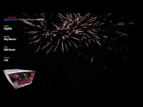 GM135 Pigzilla - 142 shot Sky Bacon 500g Cake