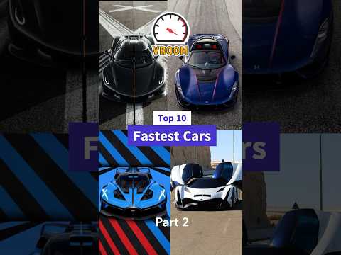 Fastest Cars 🚗 Part 2 #viral