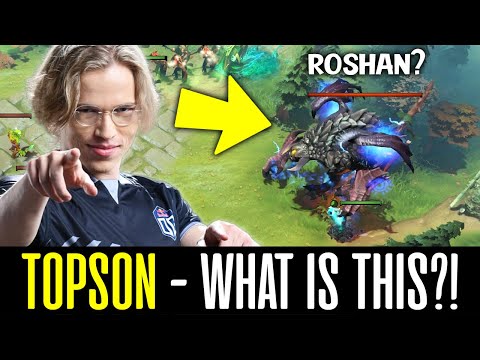Topson doing some "Topson's Things" in ranked - "WTF is this?!" DOTA 2