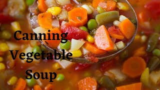 Pressure Canning Vegetable Soup