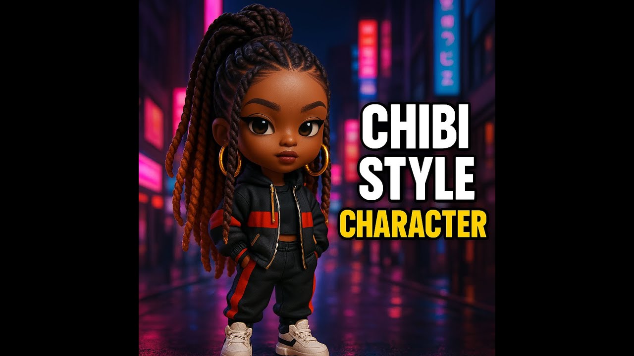50 Prompts for Creating 3D Chibi Women Characters” — Digital Download for AI Art & Branding