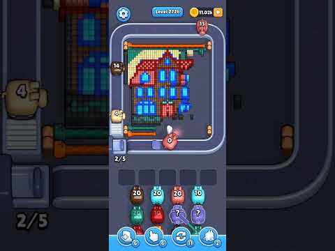 Pixel Flow Level 2726 Walkthrough