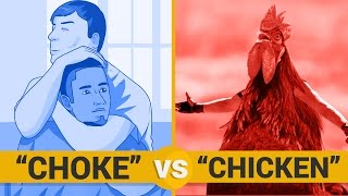 CHOKE VS CHICKEN - Google Trends Show