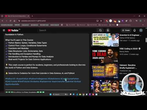 01 Create new user before using Python and installing softwares