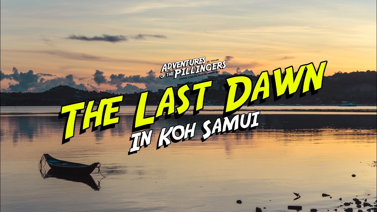 The Last Dawn In Koh Samui, Thailand 4K