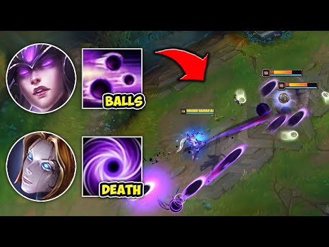 We played the "Balls of Death" bot lane and one shot anything we touch