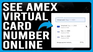 How To See Amex Virtual Card Number Online (Where Can I Find My American Express Card Number)