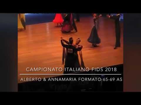 Campionato Italiano FIDS 2018 | 65-69 classe AS danze standard | Alberto Formato -Annamaria Catalano