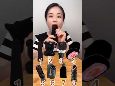 EATING DARK CHOCOLATE ICECREAM POPS | #asmr #food