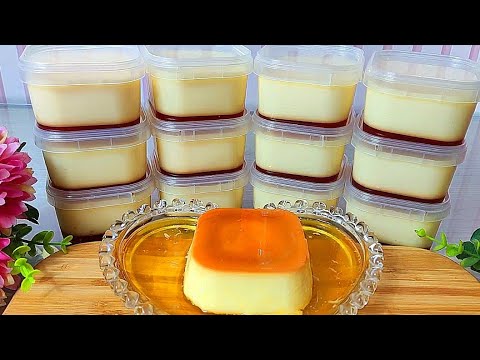 NO GELATIN AND NO CORNSTARCH - CONDENSED MILK PUDDING IN THE JAR THAT SELLS ALL YEAR ROUND