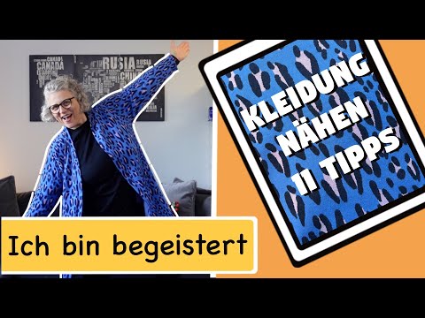 Ich habe mir den Cardigan Minna von Fadenkäfer genäht