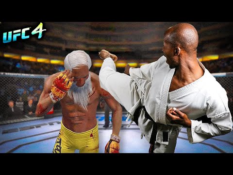 Old Bruce Lee vs. Ninja Karate (EA sports UFC 4)