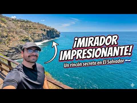 El mirador MÁS IMPRESIONANTE de La Libertad, El Salvador 🌊 (Reserva Natural Taquillo)