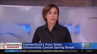 Connecticut's Four State Universities Cancel Spring Break
