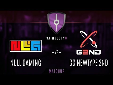 NULL GAMING vs GG NEWTYPE 2ND GAME 2 - SEMIFINALS - Vainglory 8 EA | Split 1 - Week 2