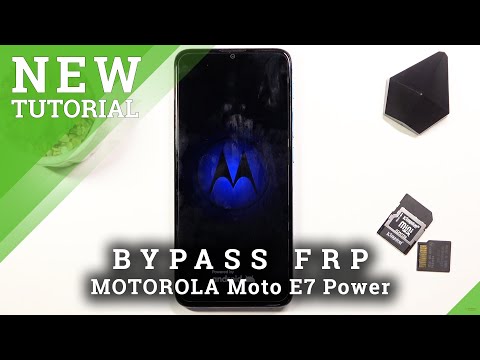 How to Bypass Google Verification on Motorola Moto E7 Power - Unlock FRP