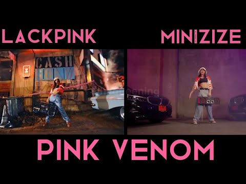 BLACKPINK x MINIZIZE KIDS | "PINK VENOM" Dance Comparison | Cover by MINIZIZE from Thailand
