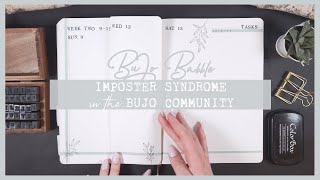 Imposter Syndrome in the Bullet Journal Community  |  BuJo Babble Episode 2