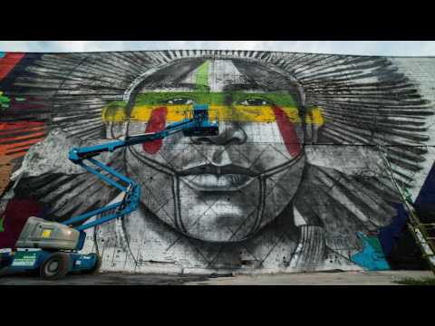 Timelapse Shows Impressive Street Art Mural in Rio de Janeiro