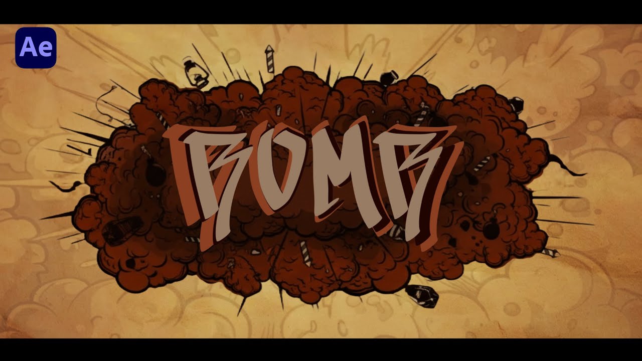 Bomb - Trailer Titles After Effects Template | Arjun Das