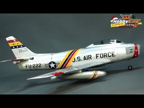 HobbyKing Super Daily - F-86 Desert Rats EDF 70mm PNF