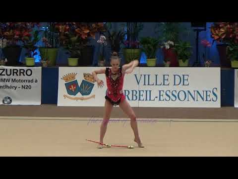 Julia EVCHIK (BLR) clubs - 2019 Corbeil senior AA