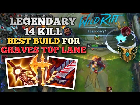 Popping off with Graves Top Lane | Build and runes | Graves Gameplay | Wild Rift