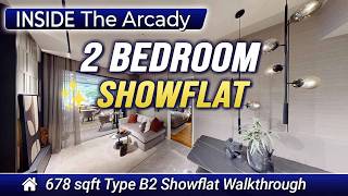 🏡 The Arcady 2 Bedroom Type B2 – Virtual Walkthrough of Modern Sophistication & Smart Living
