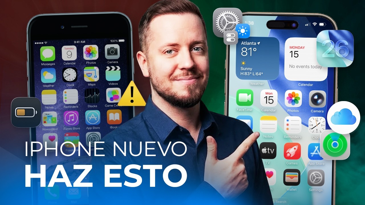 Configurar iPhone NUEVO: Lo que un experto haría el primer día