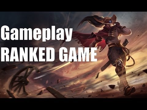 Gameplay high noon YASUO mid - Ranked game