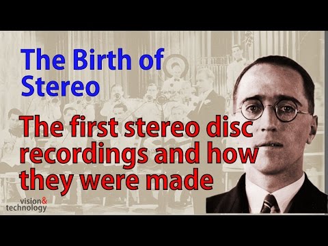 Hear the first stereo ever, Blumlein's original recordings from 80yrs ago