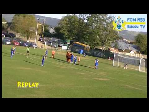 Ramon Gheorghe - golul de 5-1 în partida FCM 1950 Bacău - CS UZU Dărmănesti 11-2 (7-1)