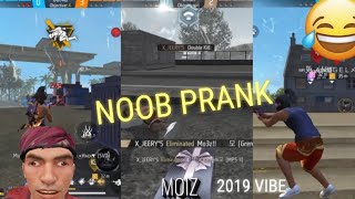 AGAIN NOOB PRANK 😂🤣 |CS SQUAD | FREE FIRE | IPHONE 11 PRO ⚡️ 2FINGERS