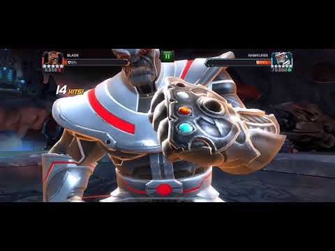 Nameless Thanos MCOC, Hyperion, Normal player medium skilled uncollected how to kill nameless thanos