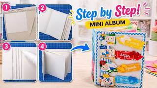Easy DIY Mini Album- Step By Step Tutorial!