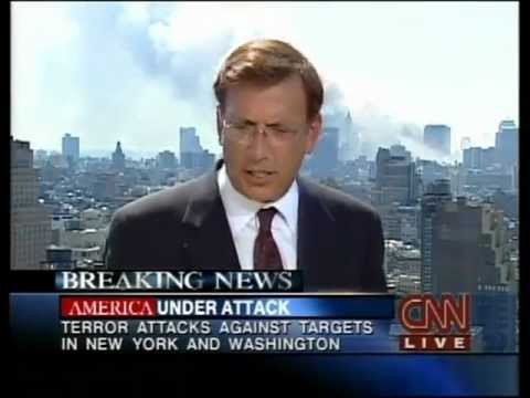 CNN 9/11 LIVE  TV Coverage 12:15  P.M - 12:30 P.M