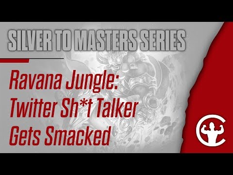 RAVANA JUNGLE: TWITTER SH*T TALKER GET SMACKED| SIVER TO MASTERS SERIES