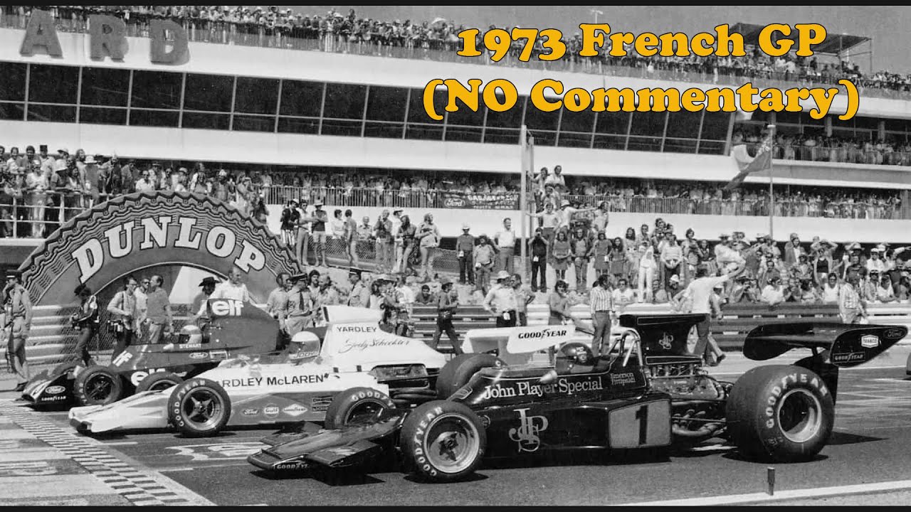 1973 French GP - NO Commentary