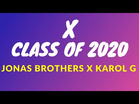 Jonas Brothers ft. Karol G - X (Audio)
